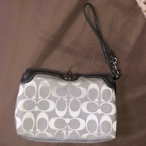 Authentic coach wristlet